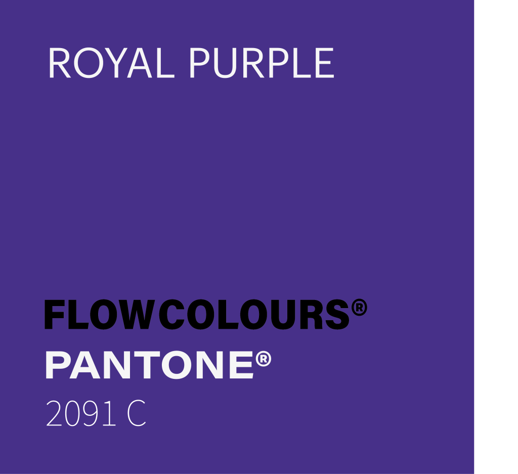 ROYAL PURPLE CORAL ORANGE FLOW COLOURS COULOUR SWATCH 30 ML TATTOO INK
