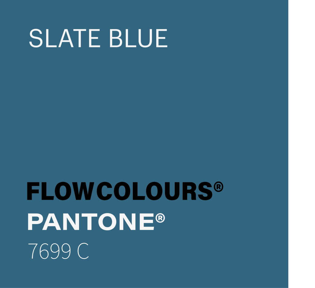 SLATE BLUE CORAL ORANGE FLOW COLOURS COULOUR SWATCH 30 ML TATTOO INK