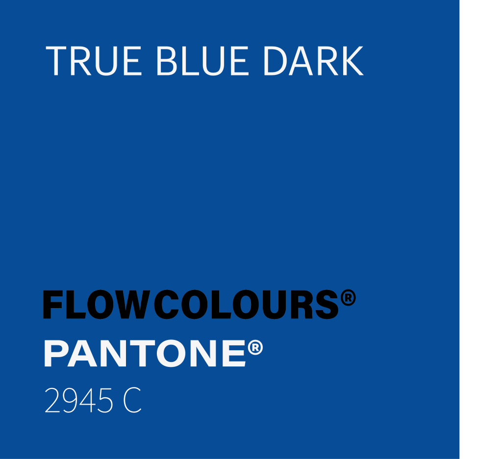 TRUE BLUE CORAL ORANGE FLOW COLOURS COULOUR SWATCH 30 ML TATTOO INK