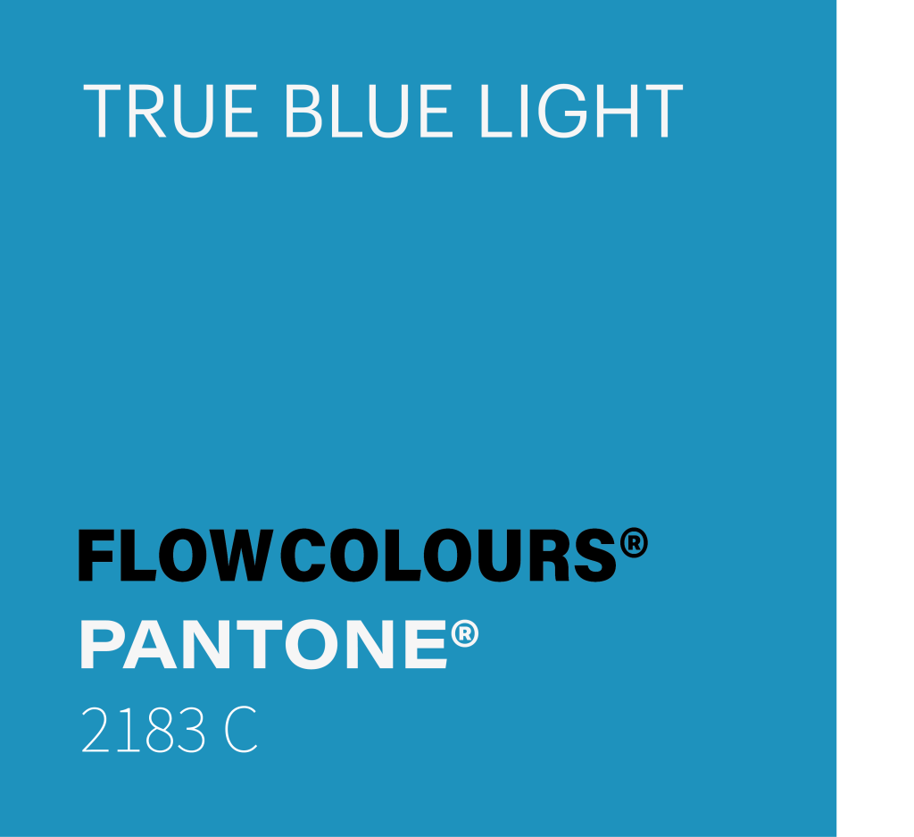 TRUE BLUE LIGH CORAL ORANGE FLOW COLOURS COULOUR SWATCH 30 ML TATTOO INK
