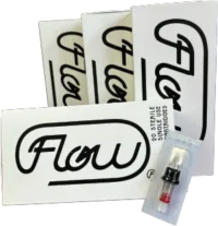 Flow Carts Black Label tattoo cartridge needles with Comfort Grip