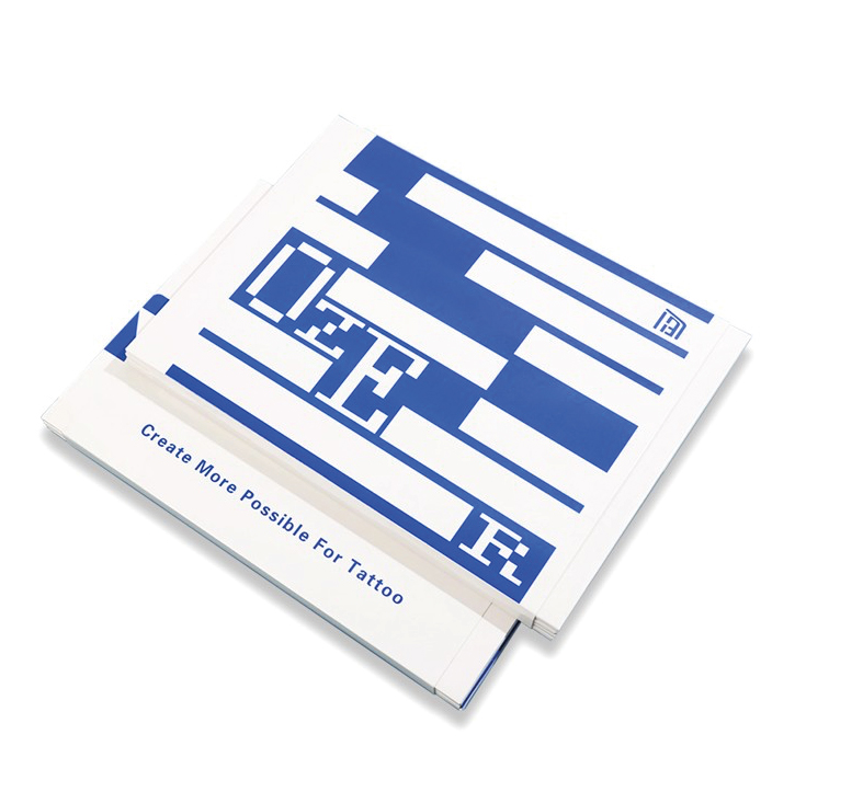 OZER THERMAL STENCIL PAPPER 100 SHEETS WHIT BOX