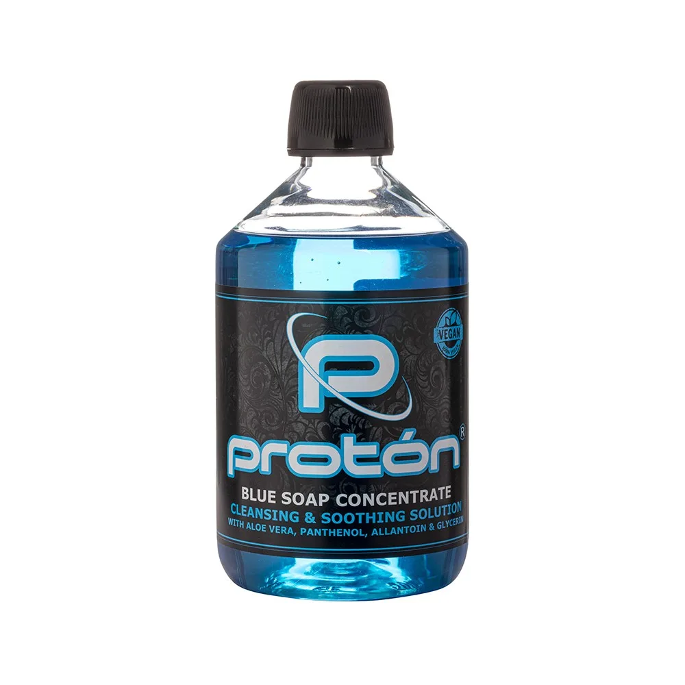 PROTON SOAP - CONCENTRATE (500ML) | Tiger Tattoo Supplies Torquay Devon blue-soap-proton-concentrated-with-panthenol-alantoin-and-aloe-vera-500m