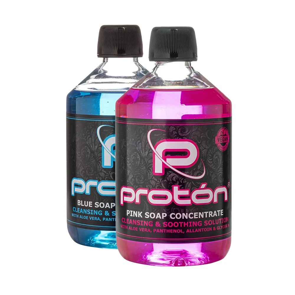 PROTON SOAP - CONCENTRATE (500ML) | Tiger Tattoo Supplies Torquay Devon proton-blue-and-pink-soap-concentrate-cleansing-and-soothing-solution-500ml-