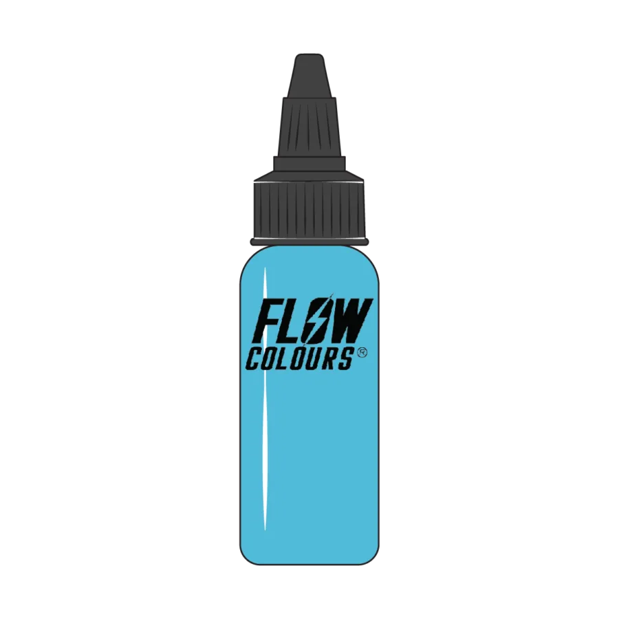 BABY BLUE FLOWCOLOURS TATTOO -30ML