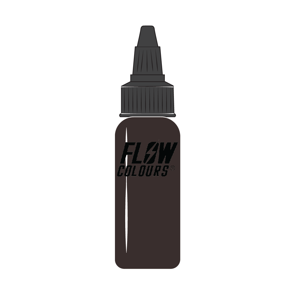 BRONZE DARK Flow Colours Tattoo Ink – 30 ml | Tiger Tattoo Supplies Torquay Devon BRONZE DARK FLOWCOLOURS TATTOO INK