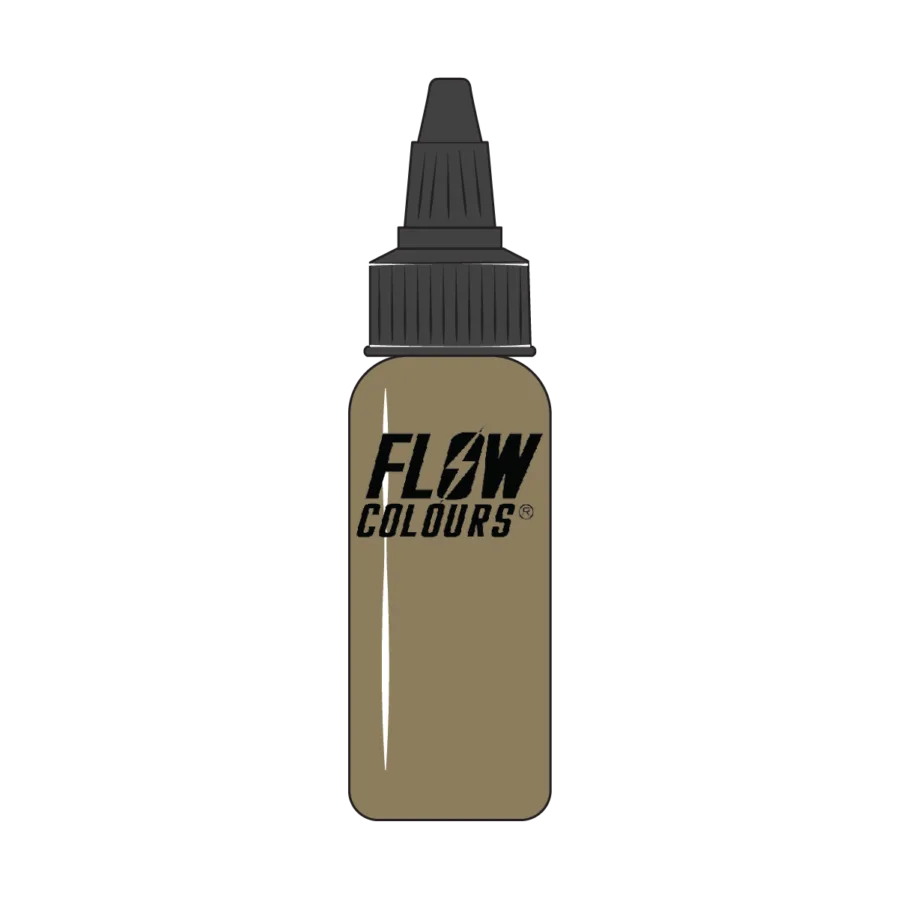 Bronze Light  Flow Colours Tattoo Ink – 30 ml