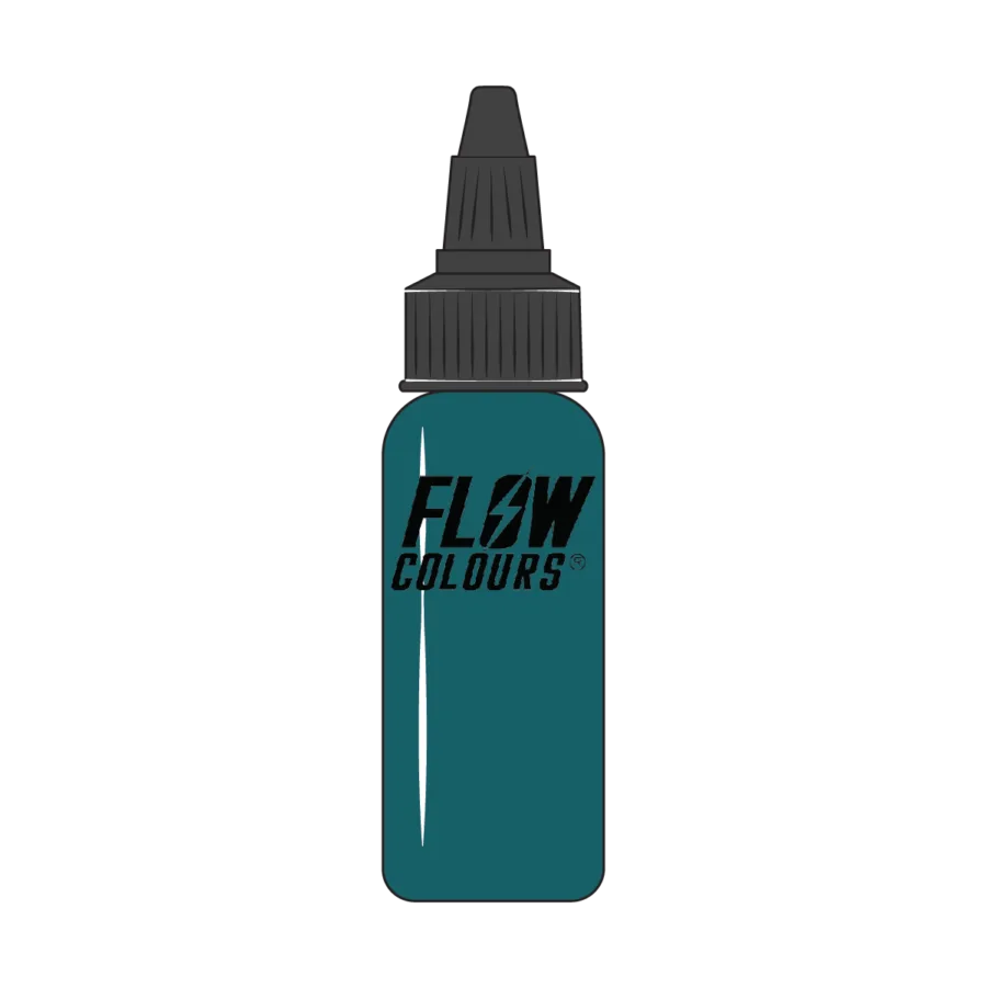 Deep Lagoon flow Colours Tattoo Ink – 30 ml bottle icon