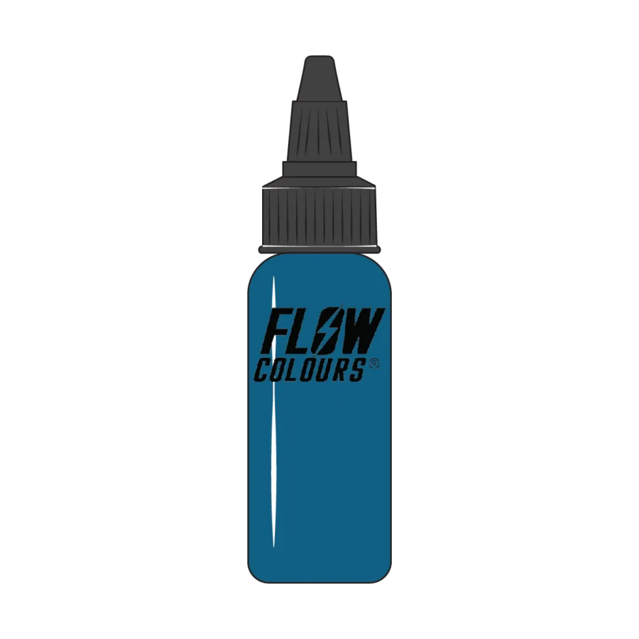 Denim Blue Flow Colours Tattoo Ink – 30 ml