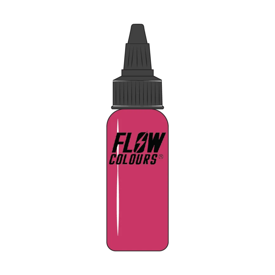 HOT PINK FLOWCOLOURS TATTOO INK