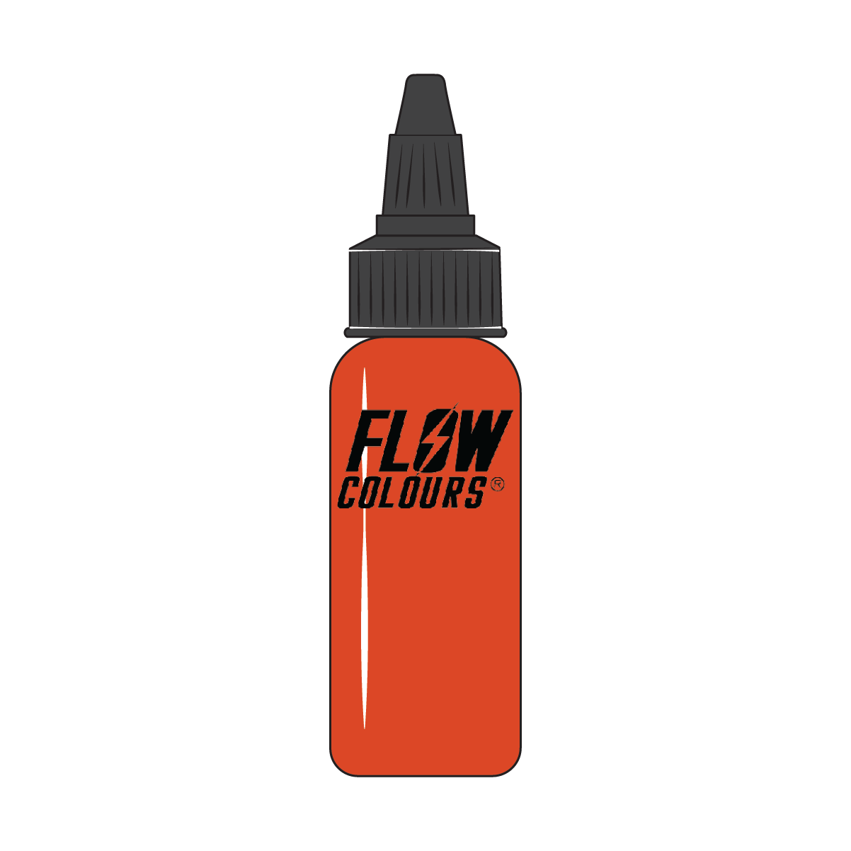 International-orange Flow Colours Tattoo Ink – 30 ml | Tiger Tattoo Supplies Torquay Devon International-orange Flow Colours Tattoo Ink – 30 ml