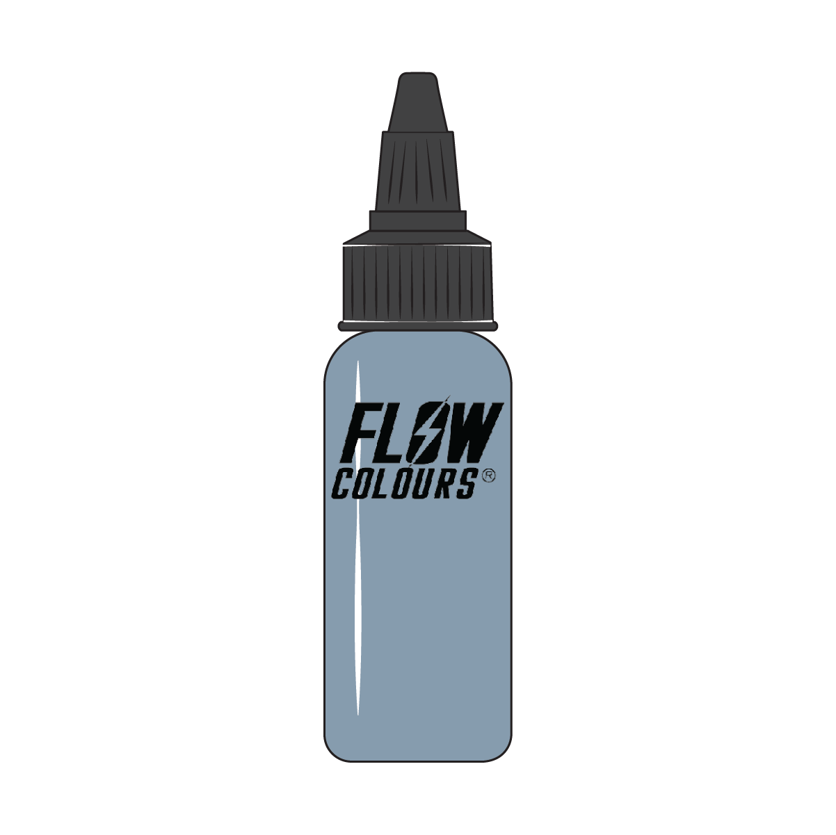 Mako Blue Flow Colours Tattoo Ink – 30 ml | Tiger Tattoo Supplies Torquay Devon Mako Blue Flow Colours Tattoo Ink – 30 ml