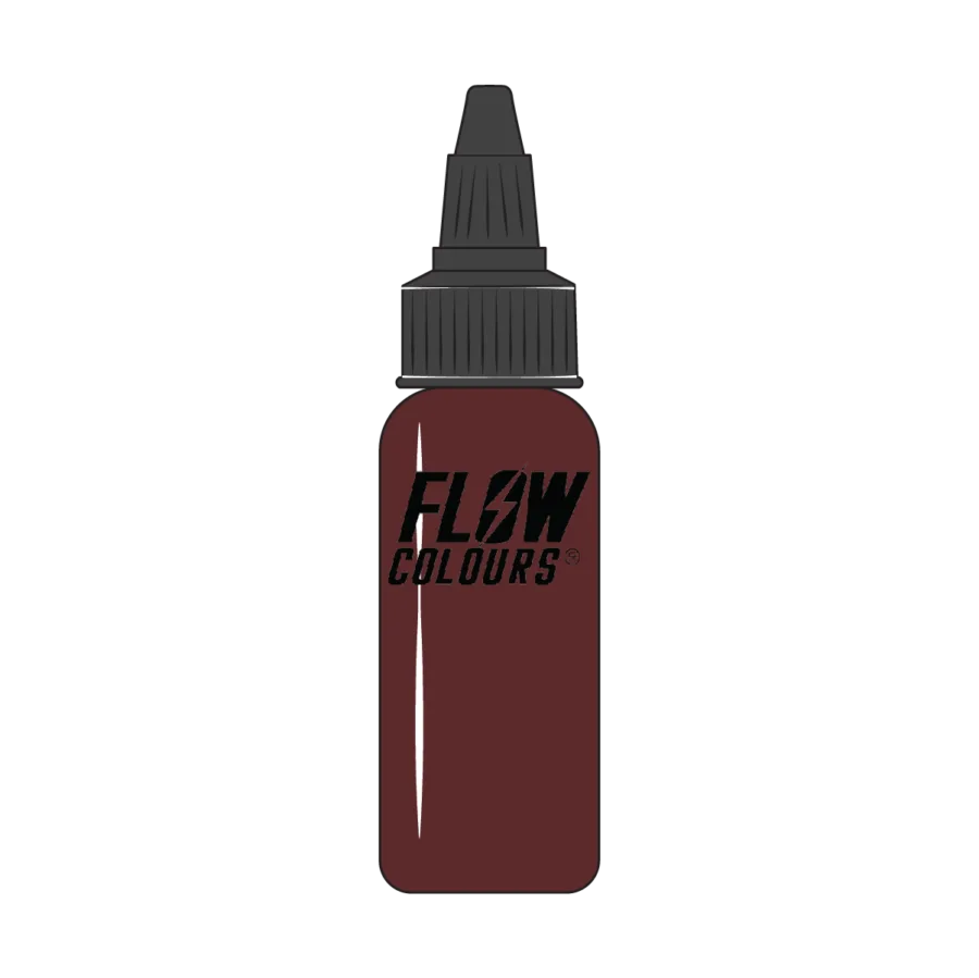 Red-Mahogany flow colouers tattoo ink