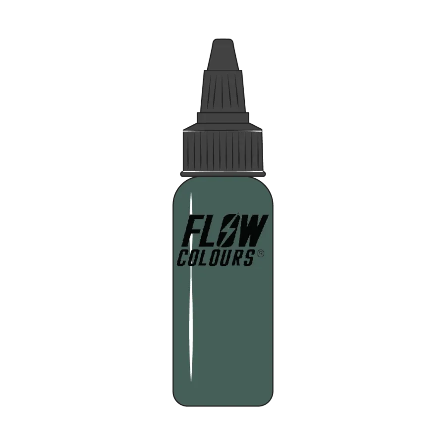 SACRAMENTO GREEN FLOW COLOURS TATTOO INK BOTTLE ICON TIGER TATTOO SUPPLIES