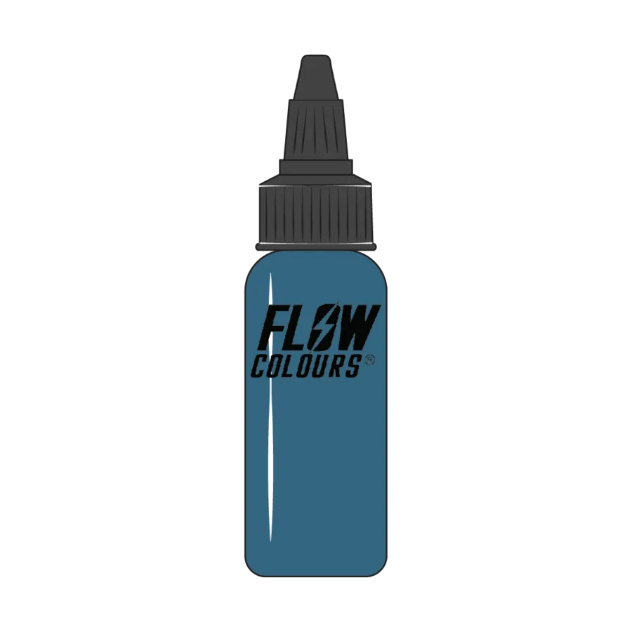 CATEGORY 30 ML | Tiger Tattoo Supplies Torquay Devon Slate-Blue flow colours tattoo ink at tiger tattoo supplies