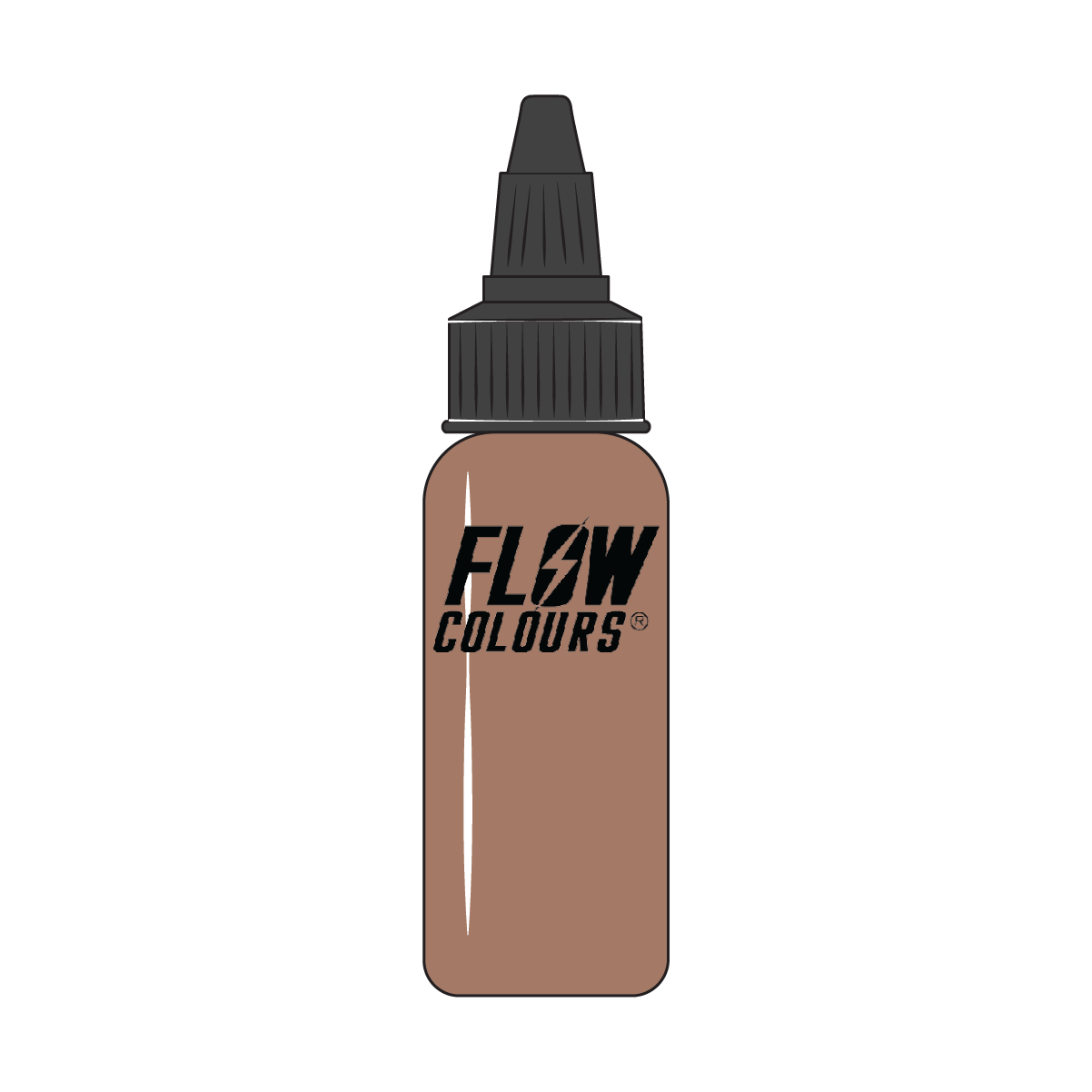 copper Flow Colours Tattoo Ink – 30 ml | Tiger Tattoo Supplies Torquay Devon copper-Flowcolours tattoo ink 30 ml bottle icon