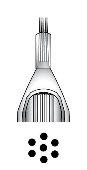 round shader icon flow carts tiger tatoo supplies